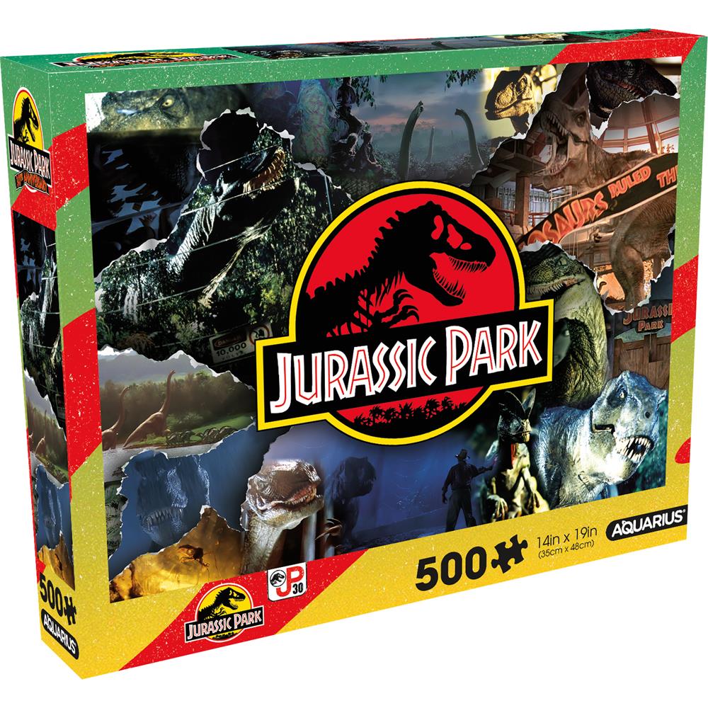 Jurassic Park Collage Jigsaw Puzzle (1000 piece)