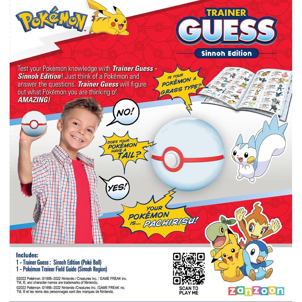 Pokemon Trainer Guess Sinnoh product image