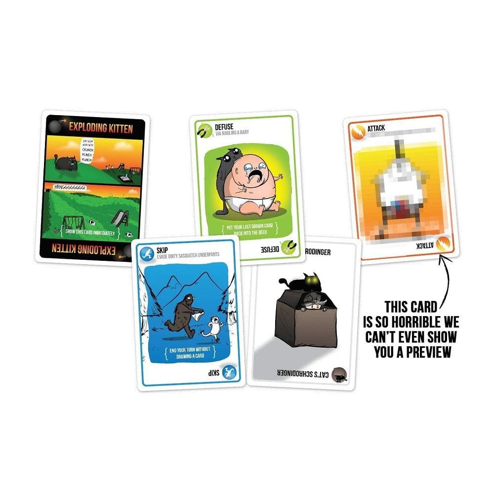 Exploding Kittens NSFW Edition