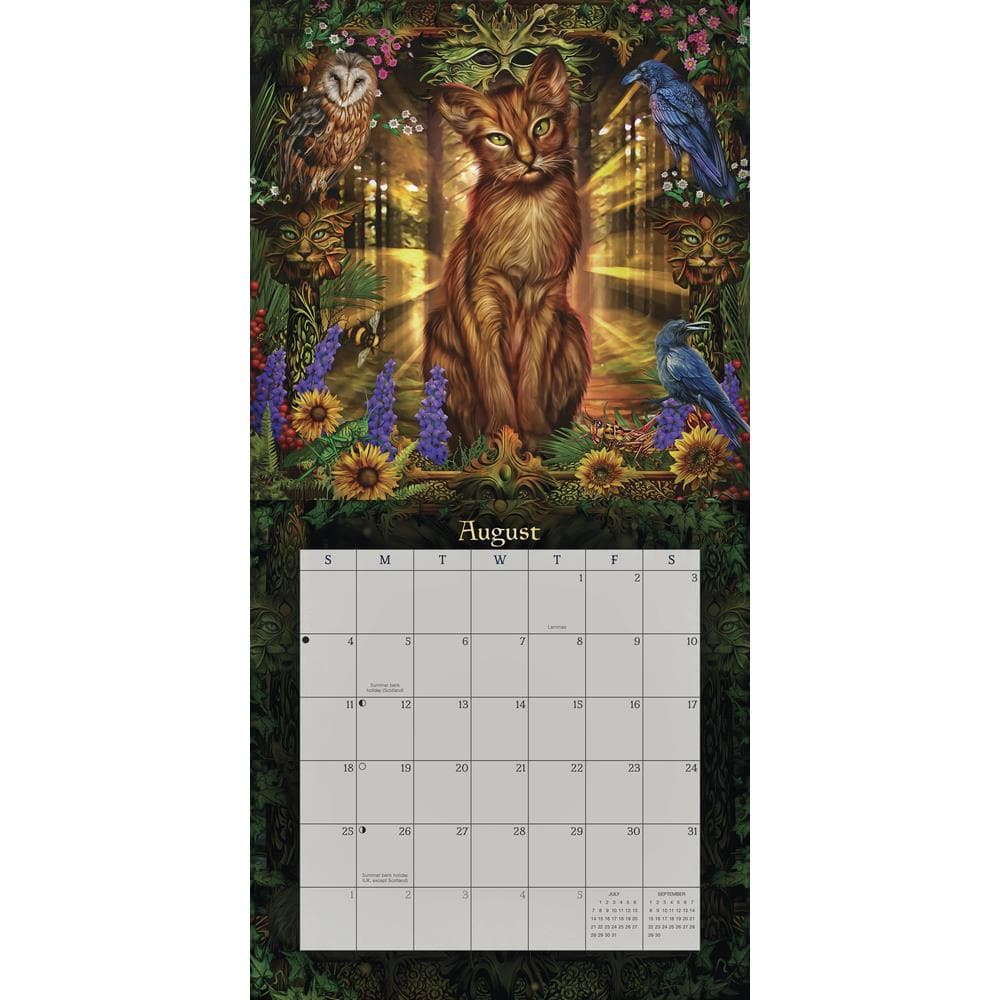 Magical Mystical Cats 2024 Wall Calendar product image