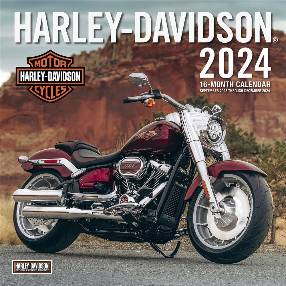 Harley Davidson 2024 Wall Calendar product image