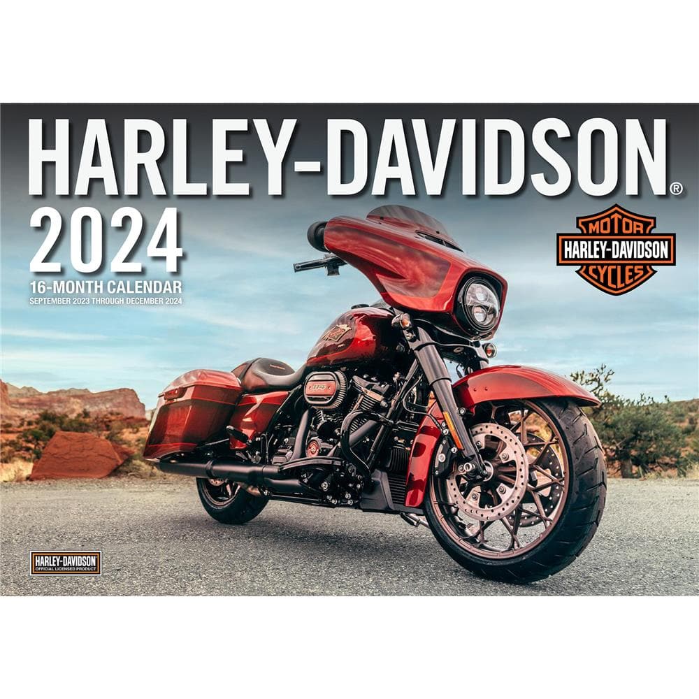 Harley Davidson 2024 Deluxe Wall Calendar product image