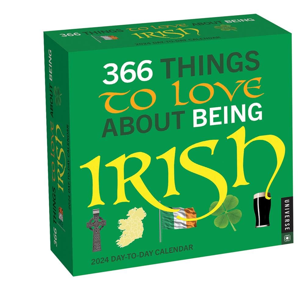 366 Things to Love About Being Irish 2024 Box Calendar product image