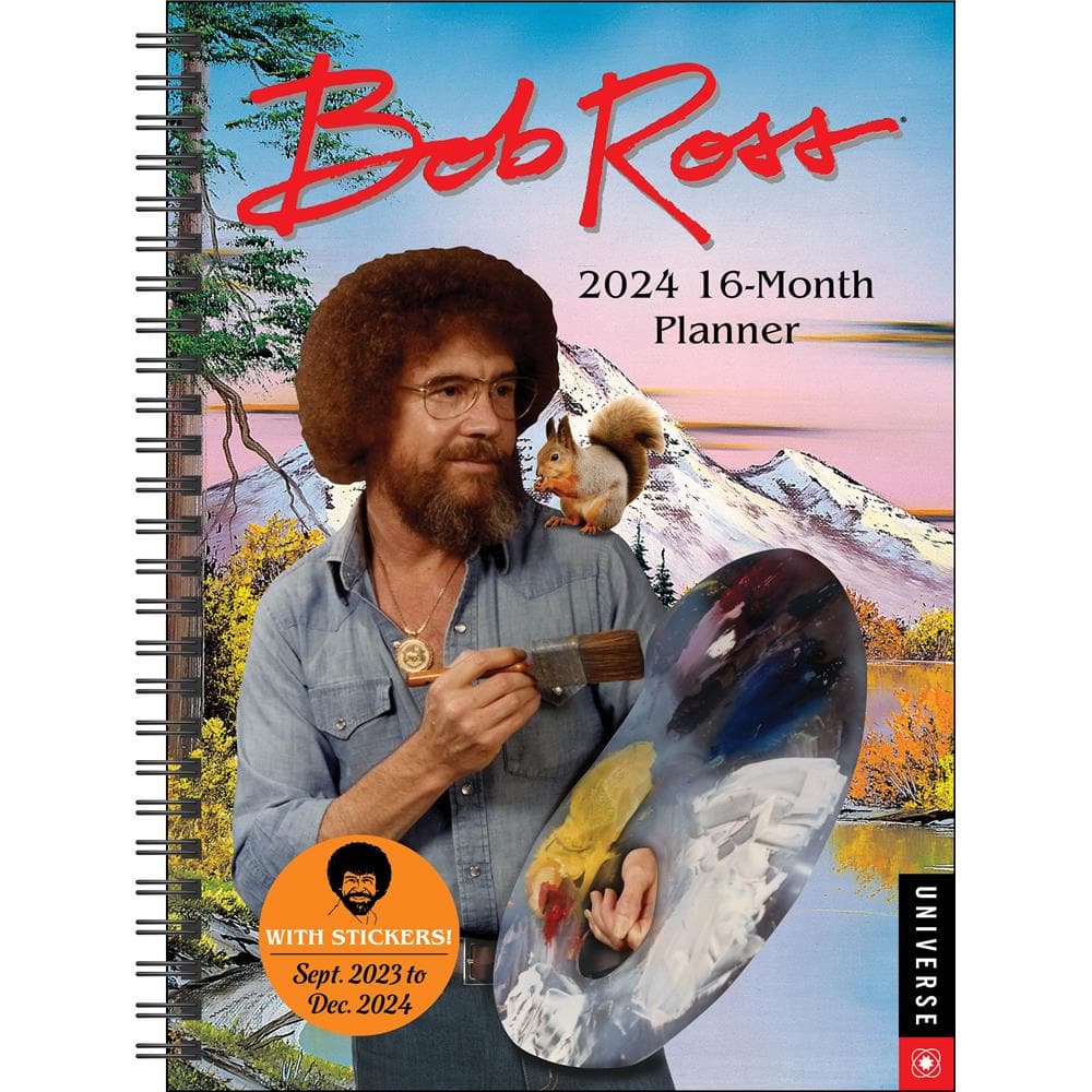 Bob Ross 2024 Engagement Calendar product image