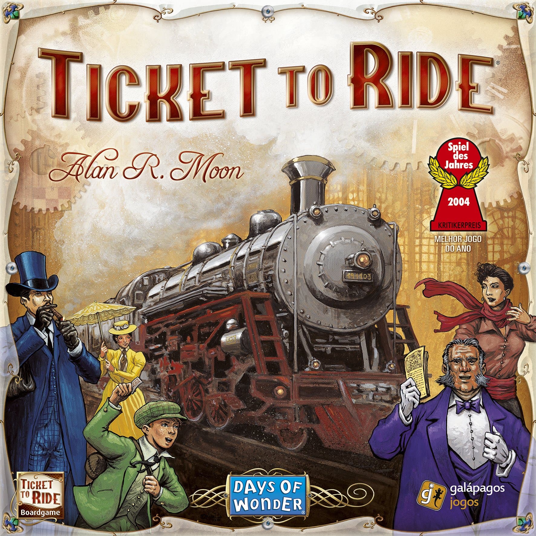 Ticket to Ride Strategy Game - Calendar Club Canada