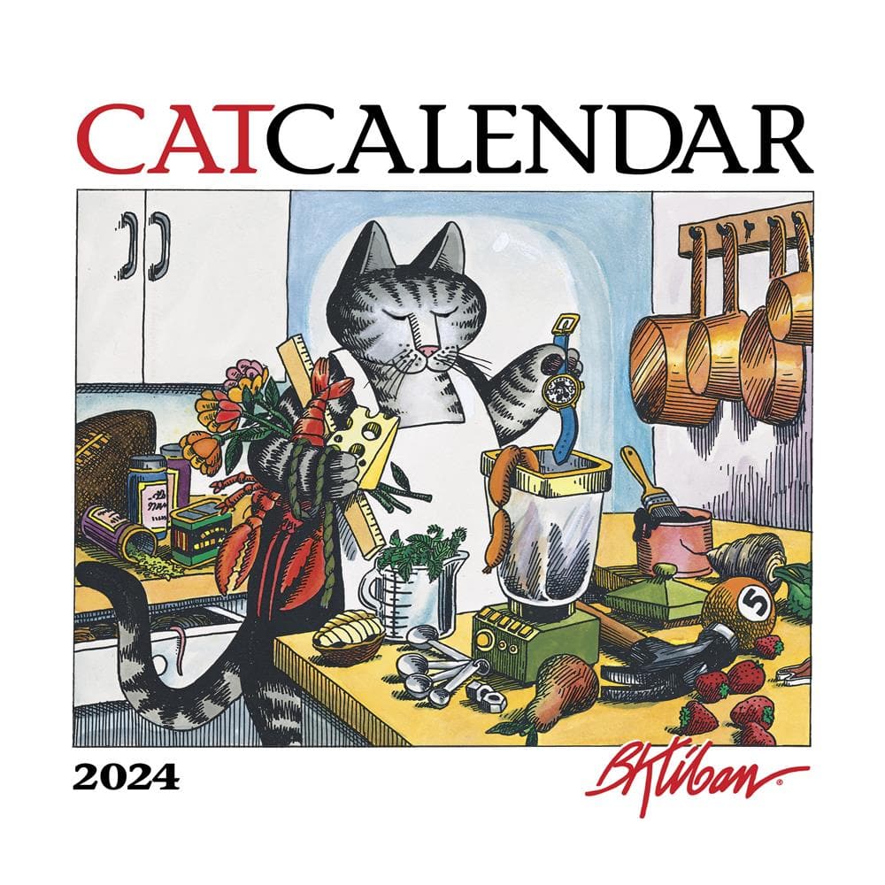 B Kliban Cat 2024 Mini Calendar product image