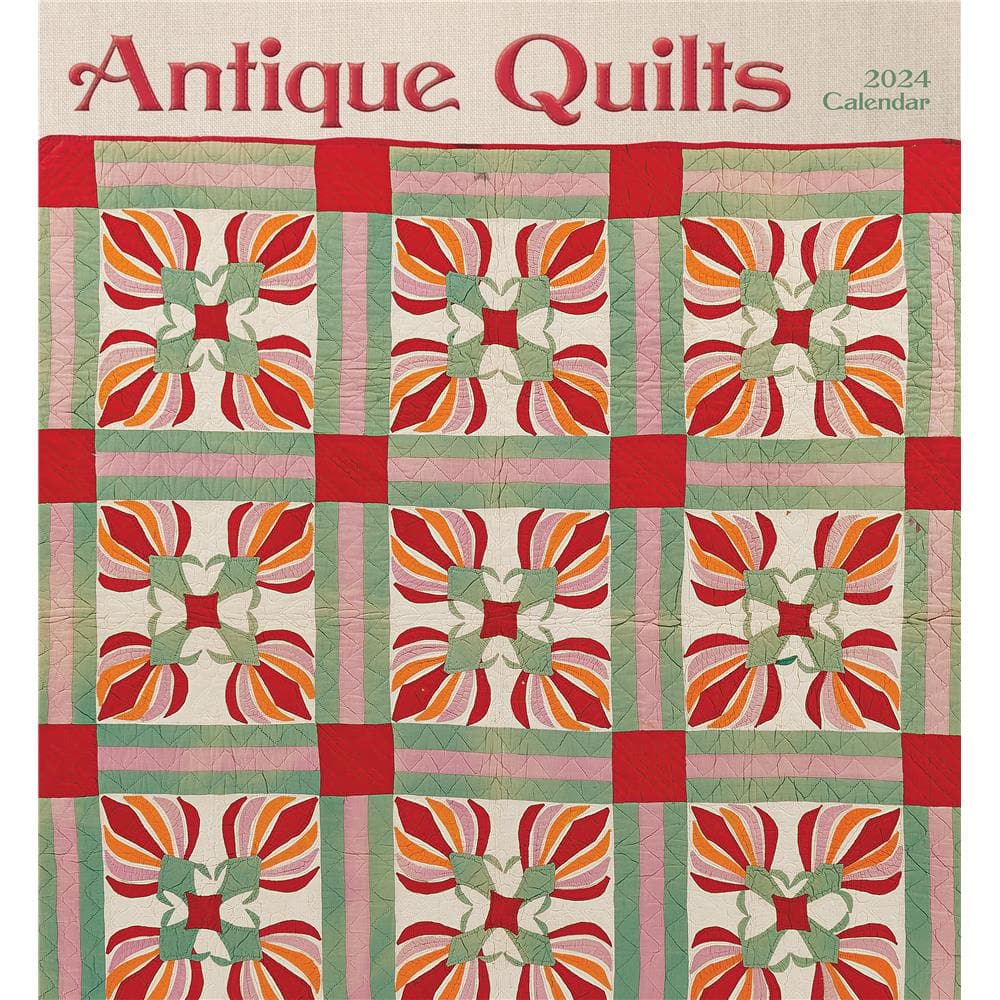 Antique Quilts 2024 Wall Calendar product image