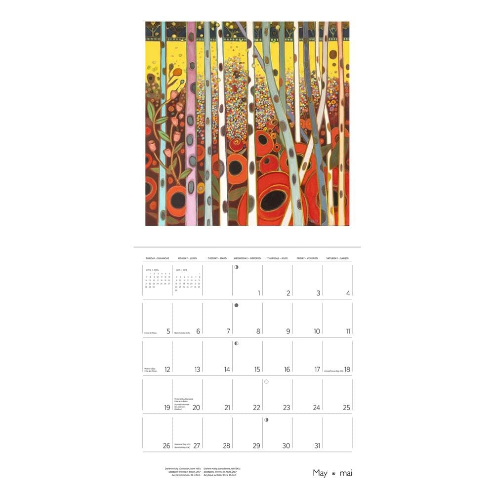9781087508481 Darlene Kulig 2024 Wall Calendar Special Edition Pomegranate  Communications - Calendar Club