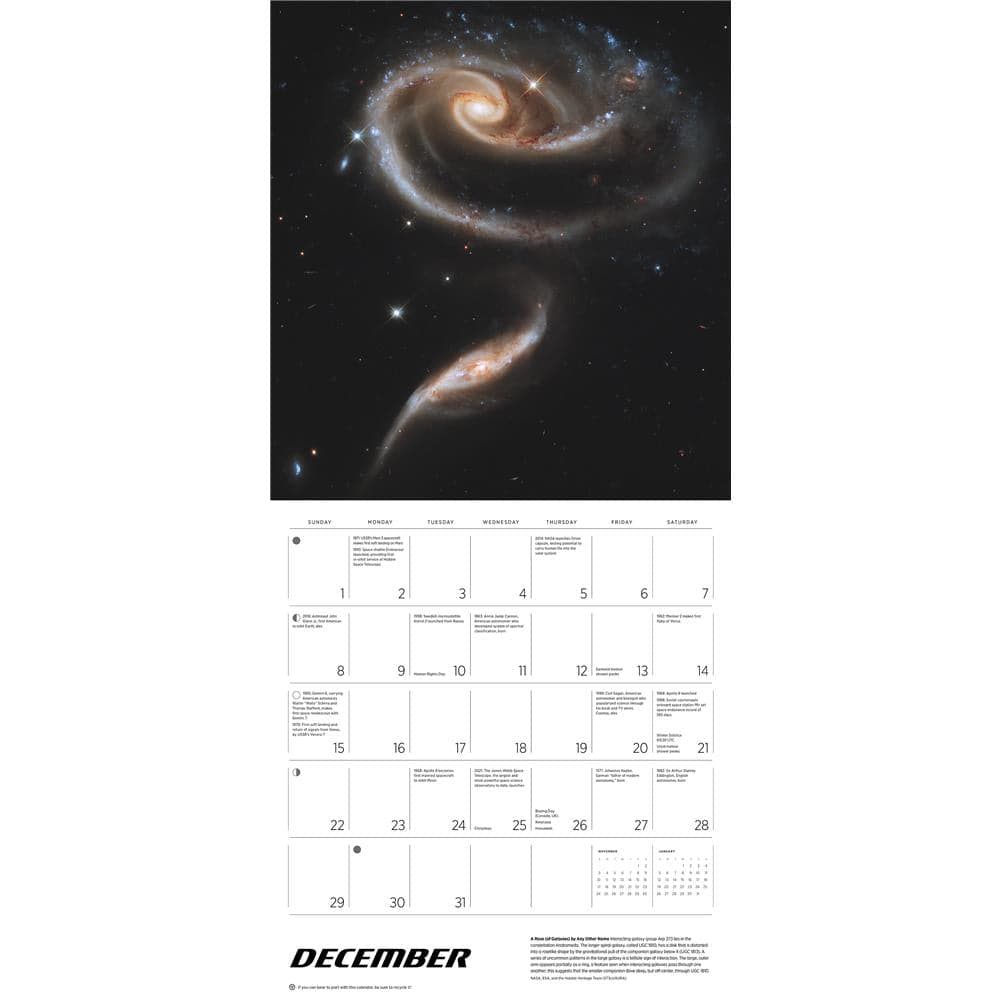 Space Views 2024 Wall Calendar Special Edition product image