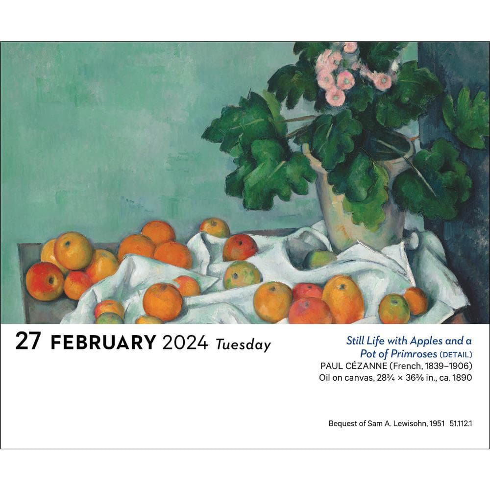 Impressionism and Post Impressionism 2024 Box Calendar - Online Exclusive product image