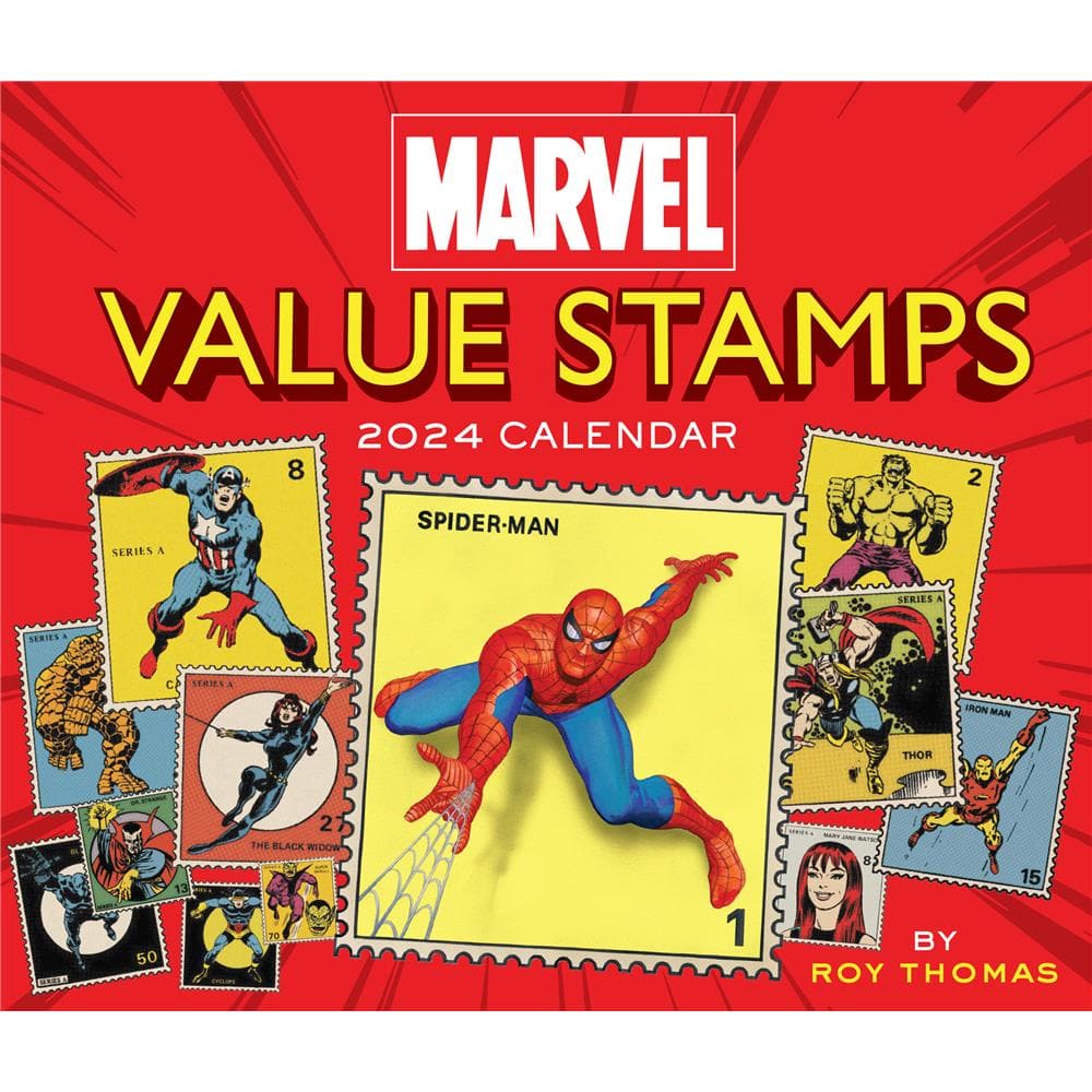 Marvel Value Stamps 2024 Box Calendar - Online Exclusive product image