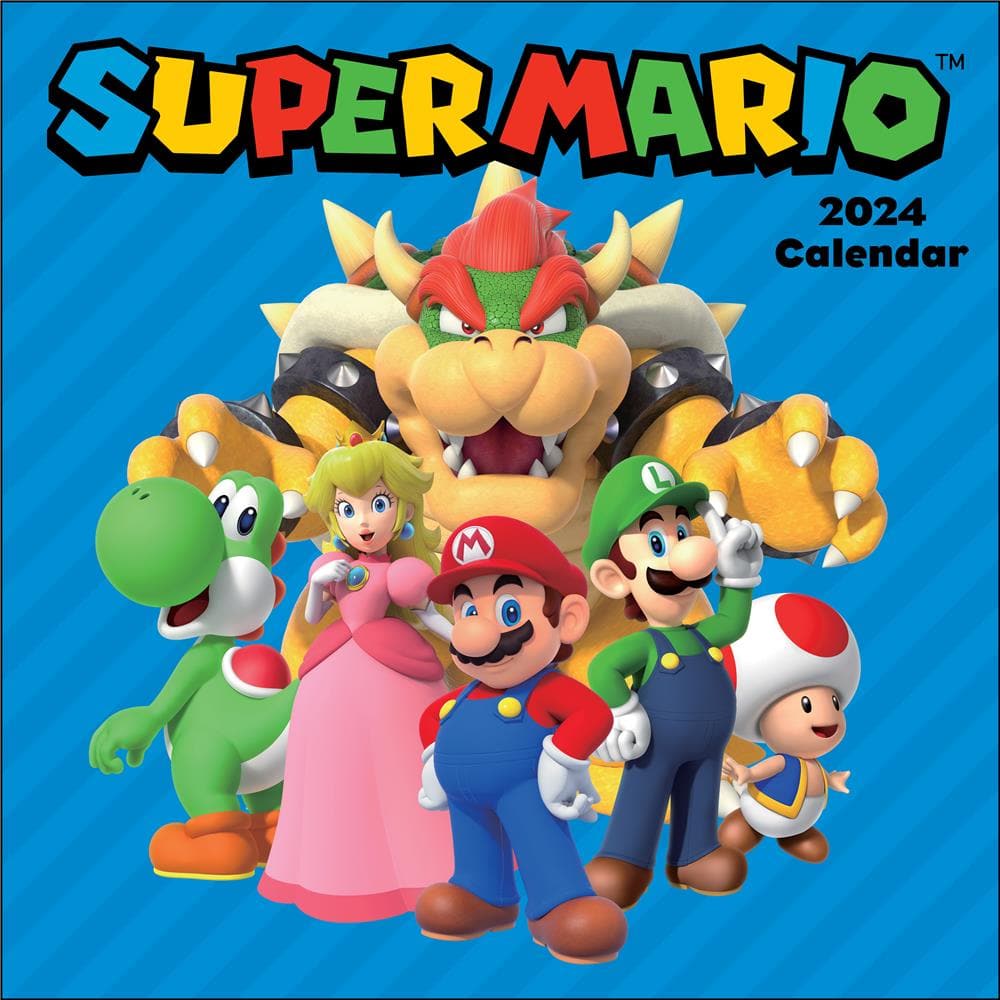 Super Mario 2024 Wall Calendar product image
