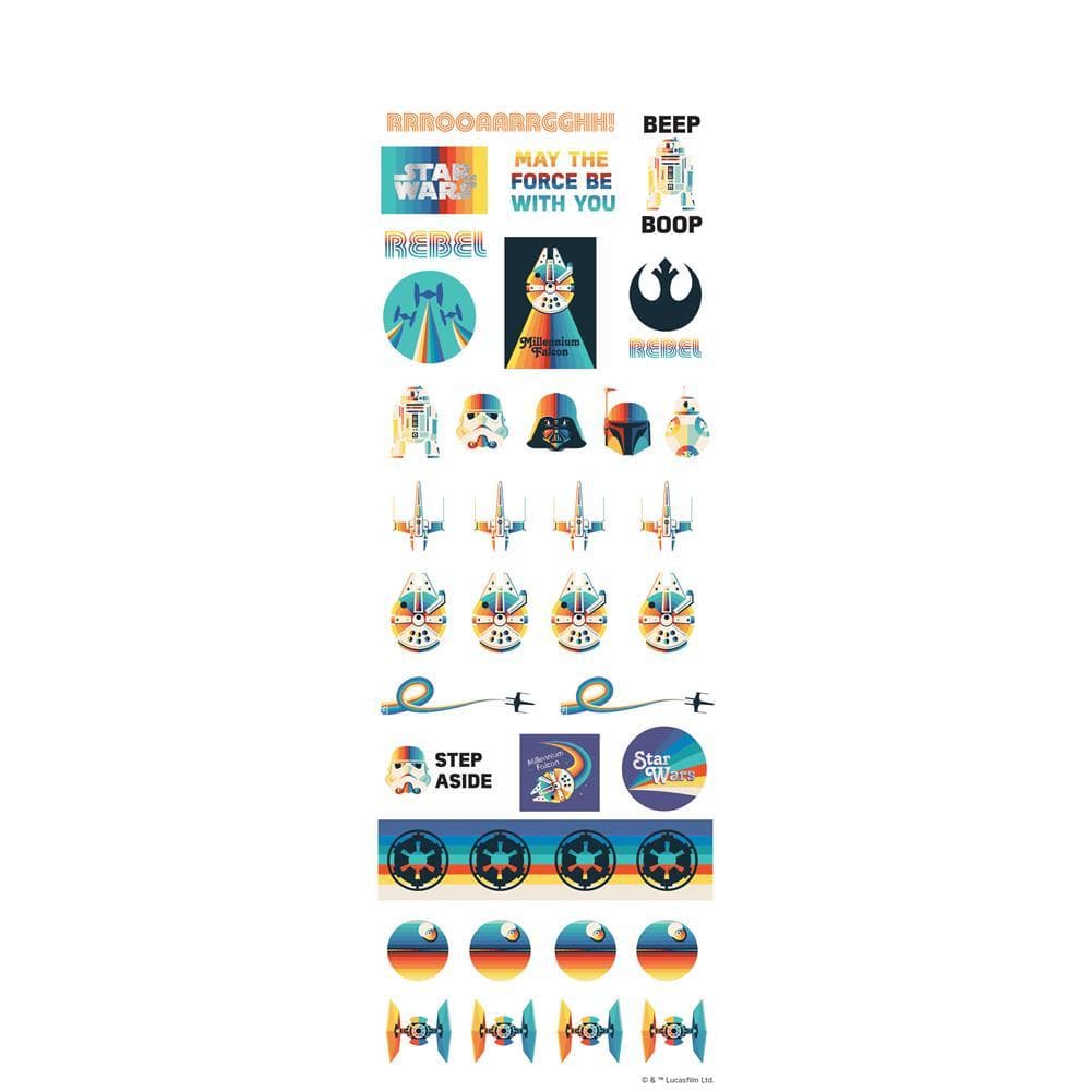 Star Wars Calendar Reminder Stickers Product Image