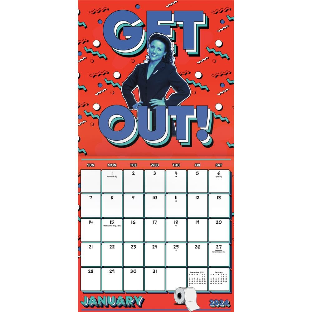 Seinfeld 2024 Wall Calendar product image
