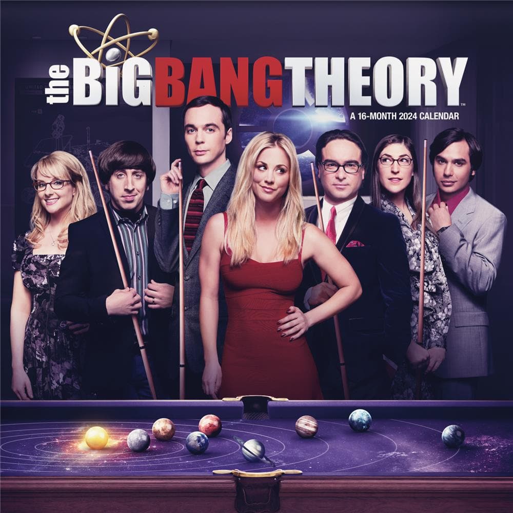 Big Bang Theory 2024 Wall Calendar product image