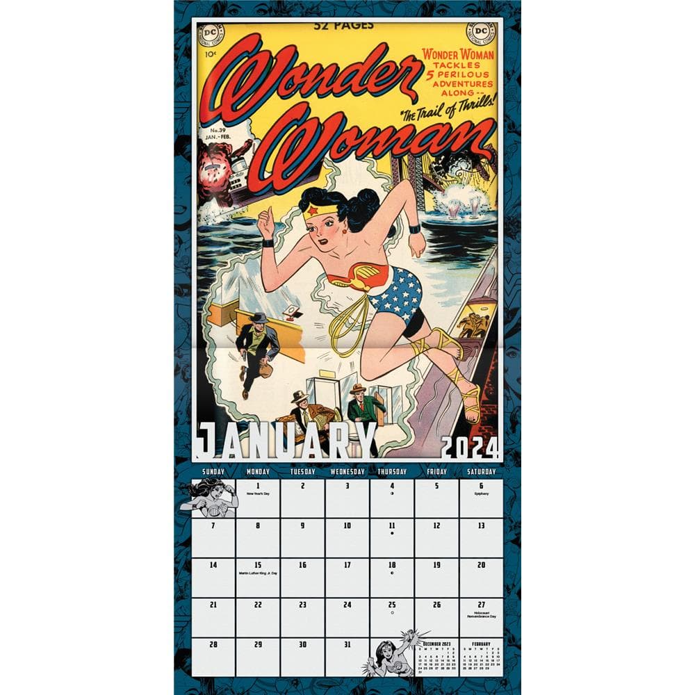 Wonder Woman 2024 Wall Calendar product image