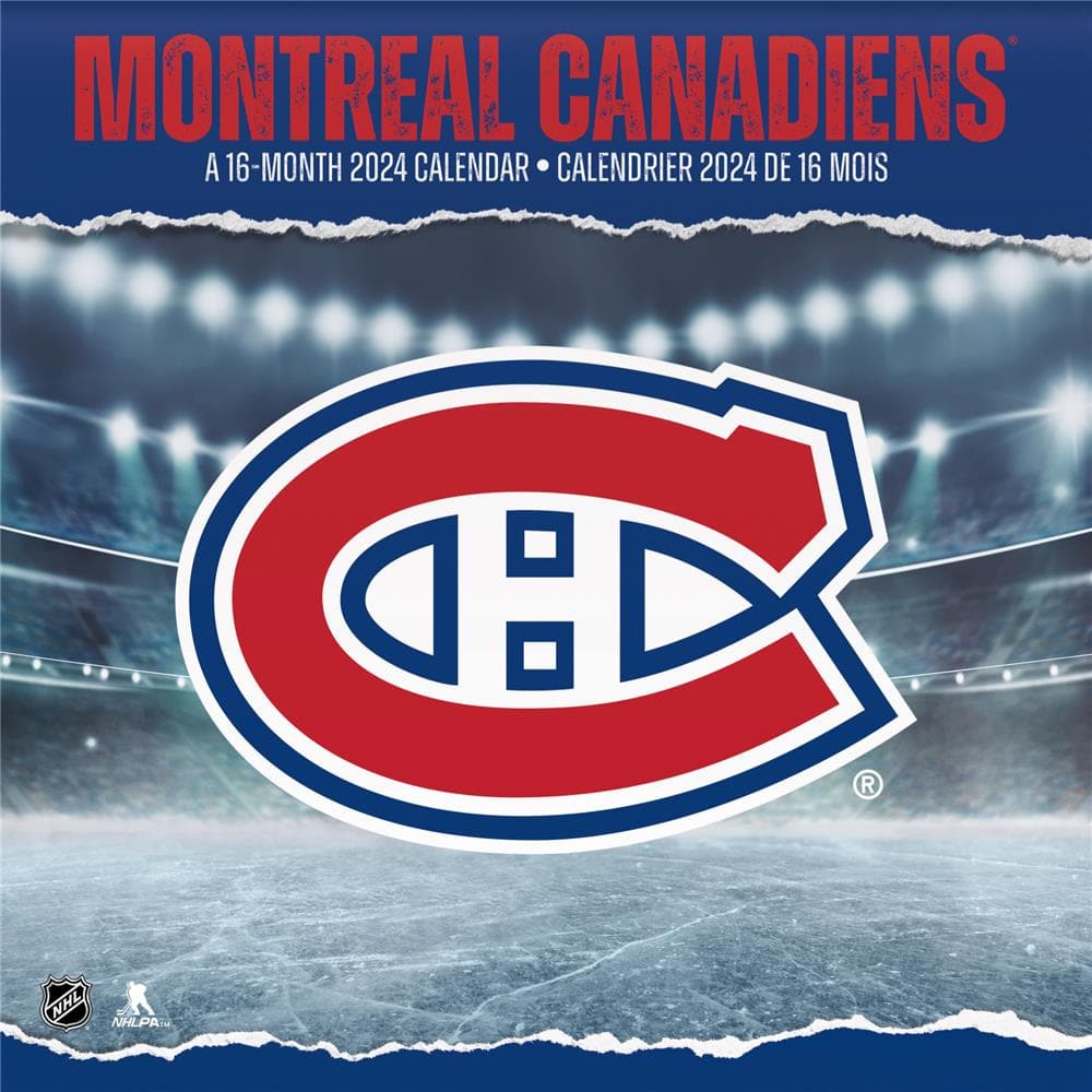 NHL Montreal Canadiens 2024 Bilingual Wall Calendar product image