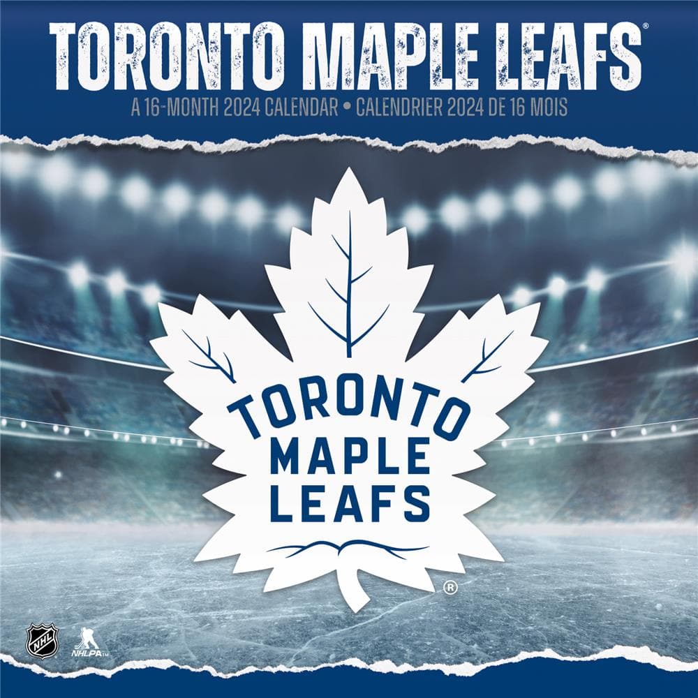 NHL Toronto Maple Leafs 2024 Bilingual Wall Calendar product image