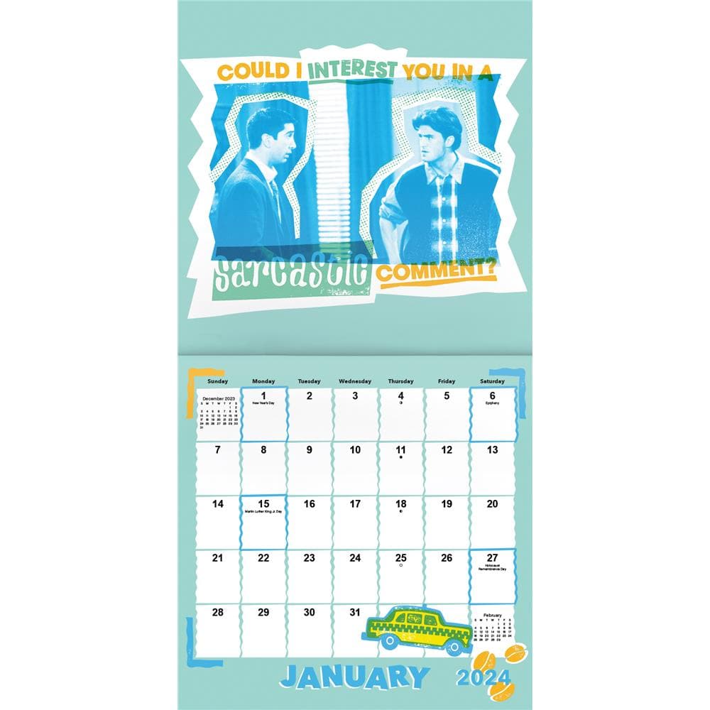 Friends 2024 Collectors Edition Wall Calendar product image