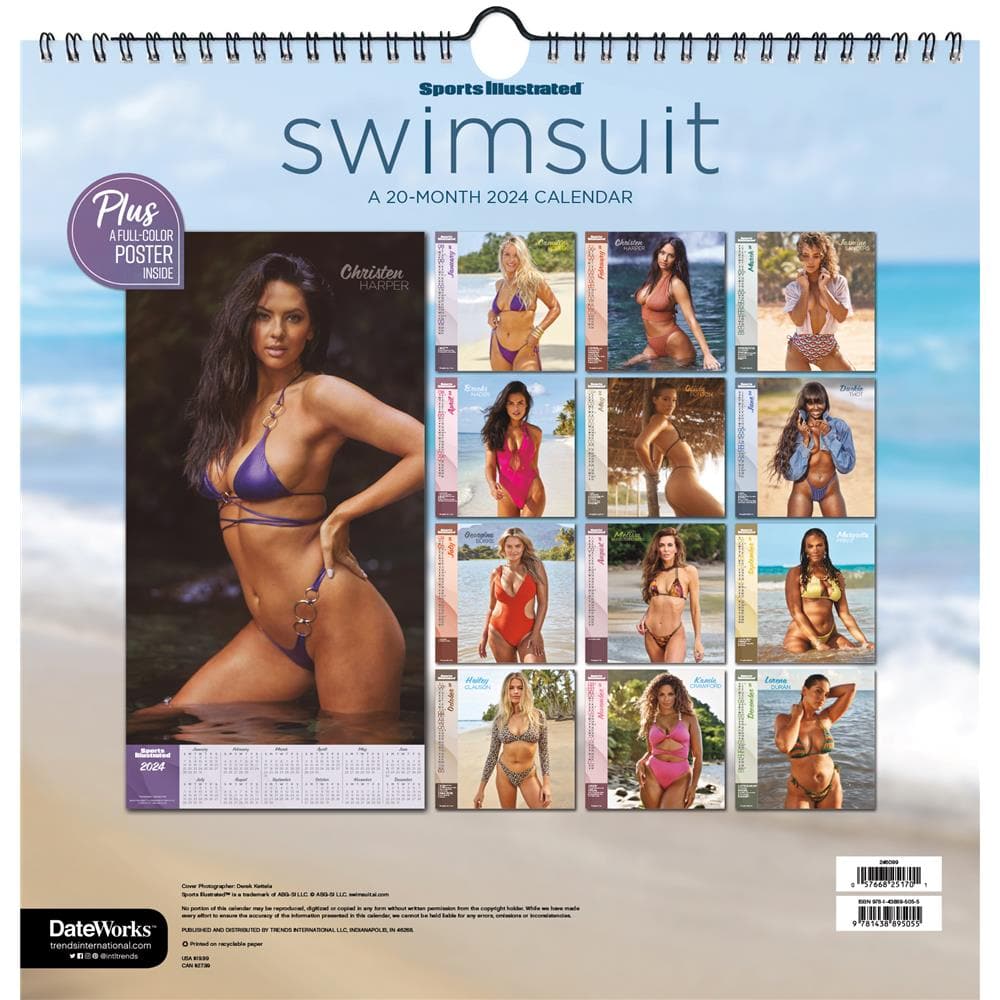 SI Swimsuit 2024 Deluxe Wall Calendar product image