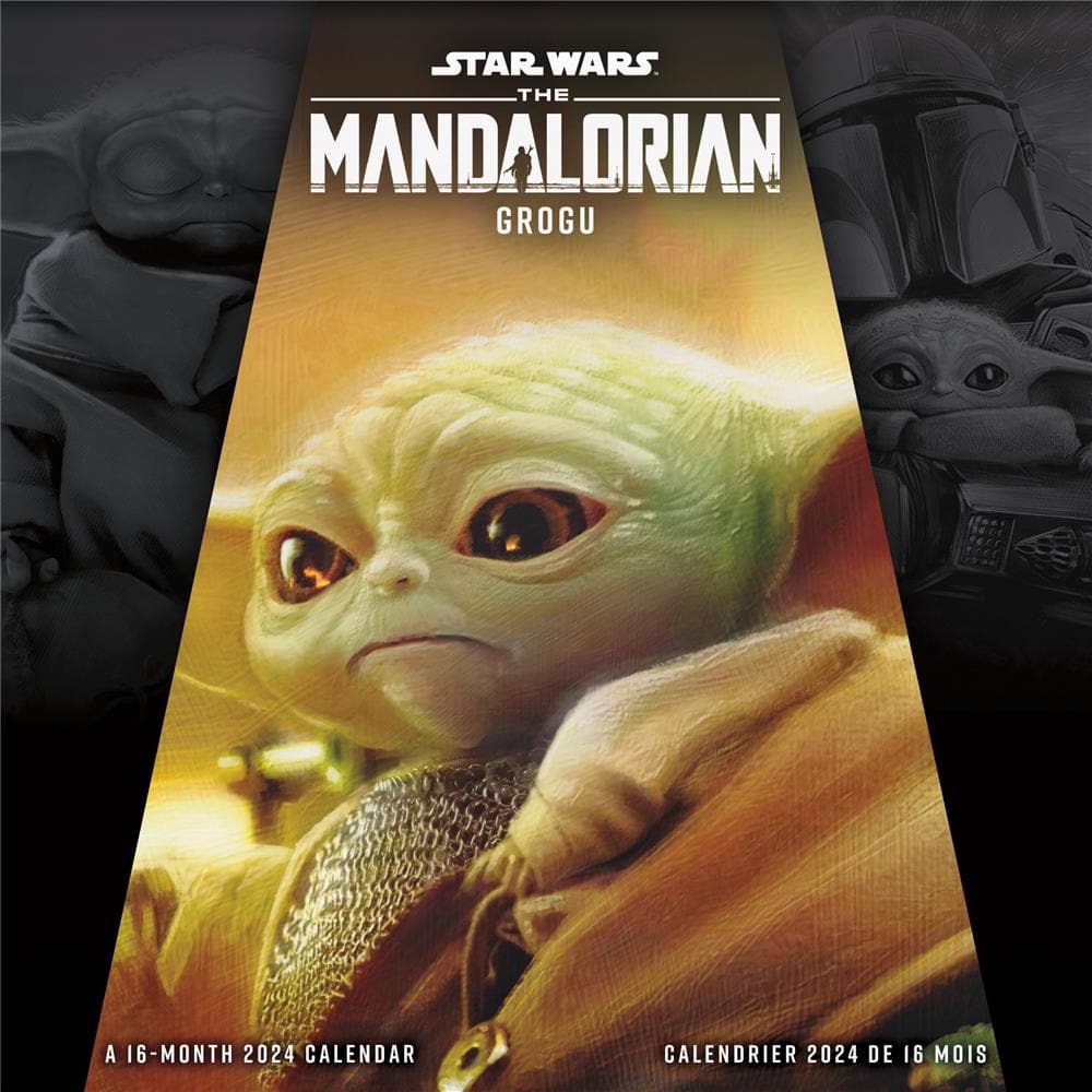 Star Wars The Child Mandalorian 2024 Mini Bilingual Calendar product image