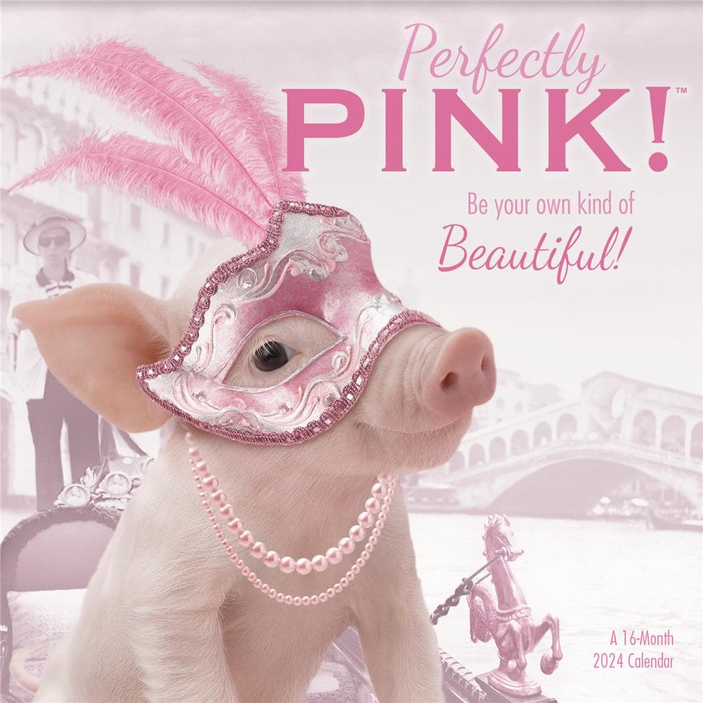 Perfectly Pink 2024 Wall Calendar product image
