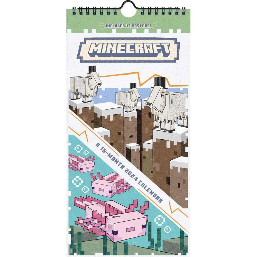 Minecraft 2024 Slim Calendar product image