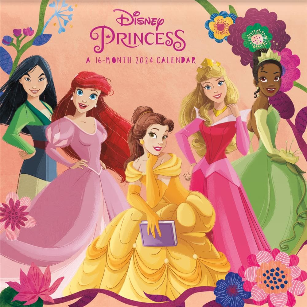 Disney Princess 2024 Exclusive Wall Calendar with Print product image