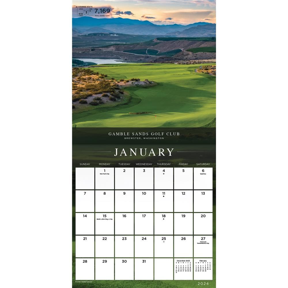 Sports Illustrated Golf Calendar 2024 Brit Marney