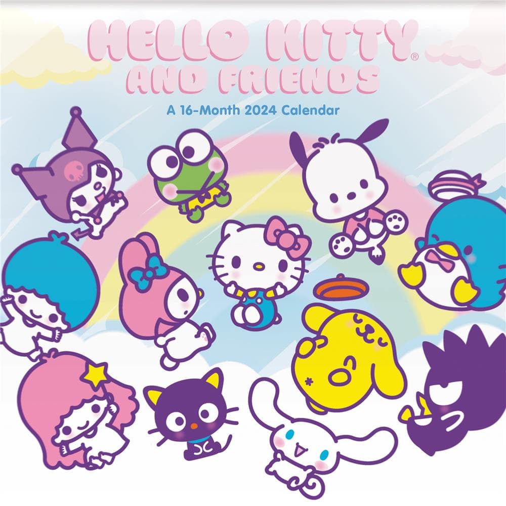 Hello Kitty and Friends2024 Exclusive Wall Calendar with Decal product image
