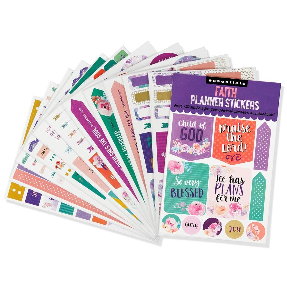 Faith 2020 Planner Stickers Front Cover