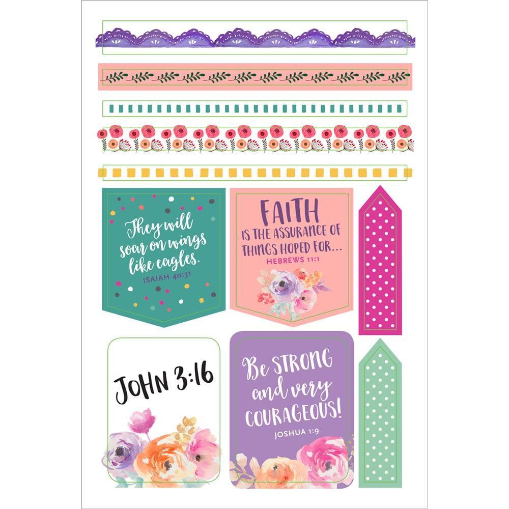 Faith 2020 Planner Stickers Interior Image
