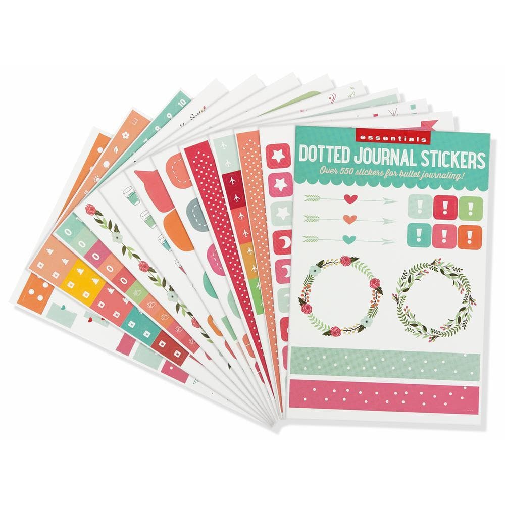 Dotted Journal 2020 Calendar Planner Stickers Front Image