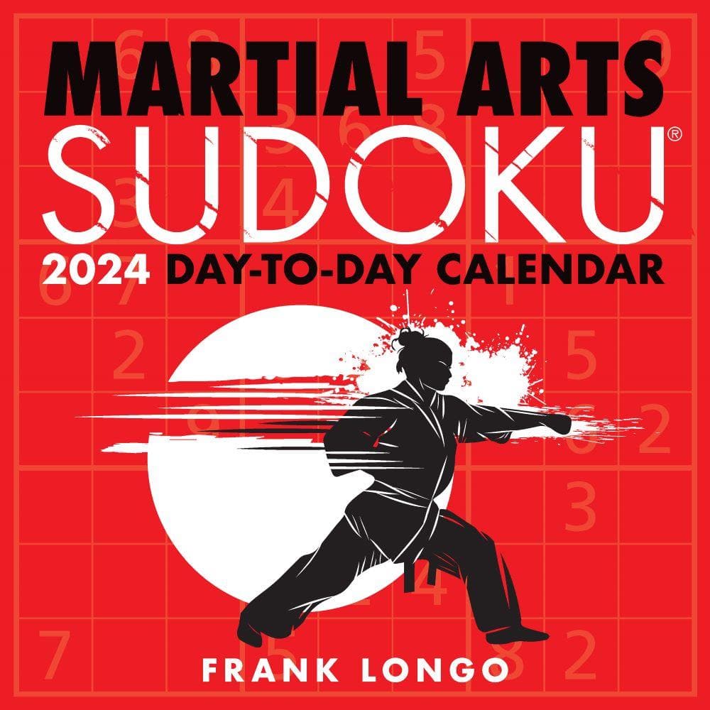 Sudoku Martial Arts 2024 Box Calendar  product image