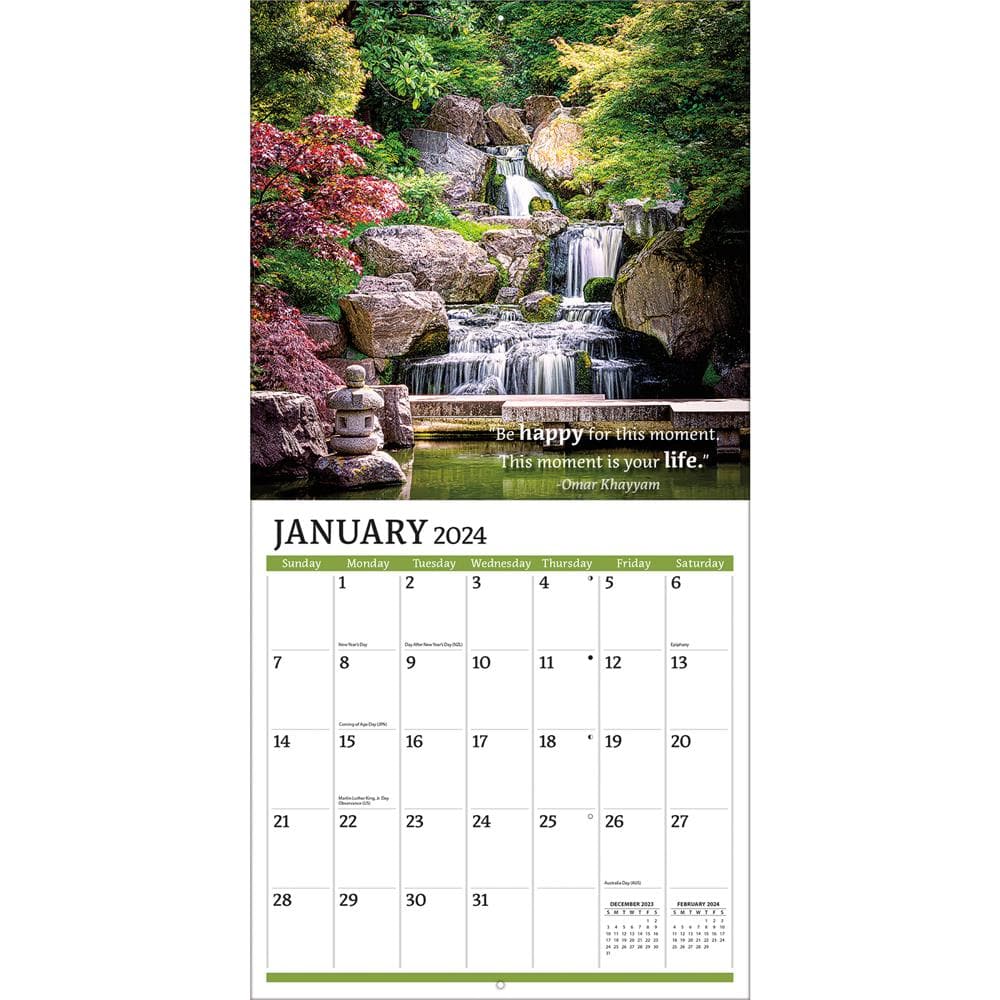 Zen 2024 Mini Calendar product image