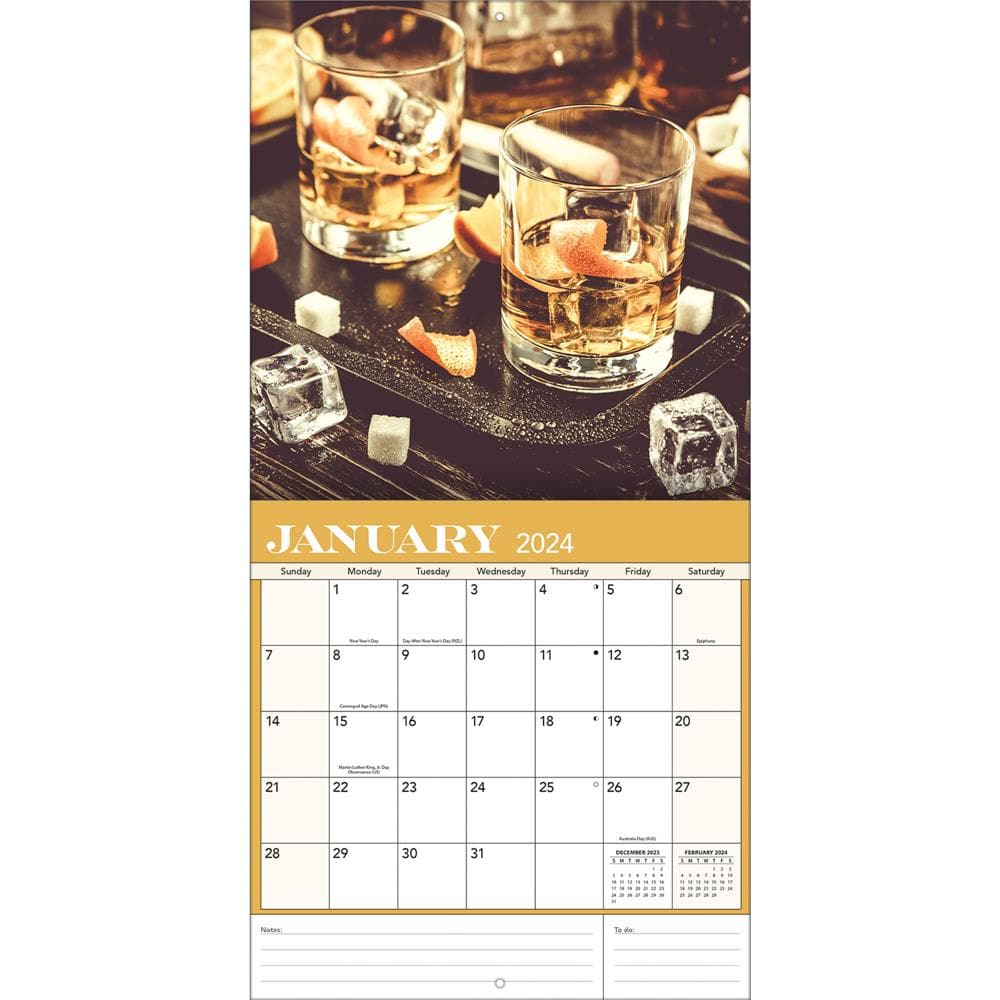 Whiskey 2024 Wall Calendar product image