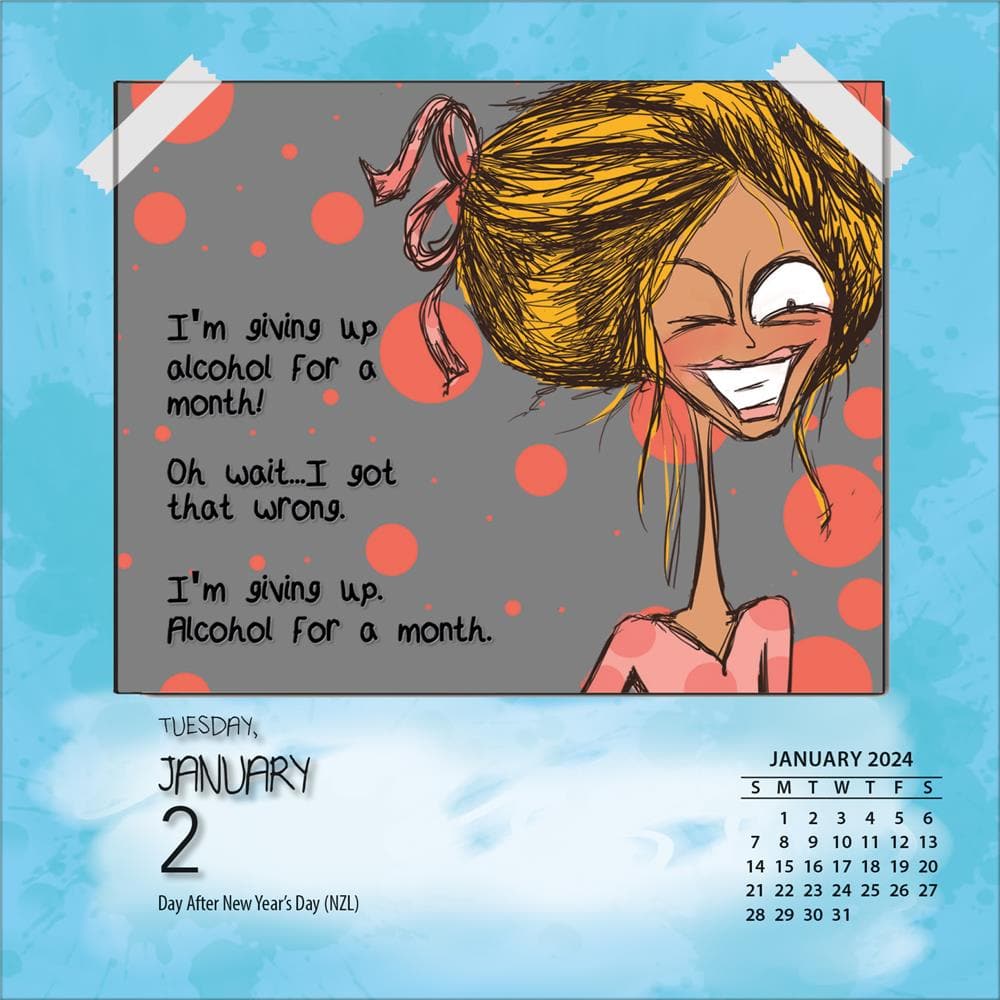 Sketchy Chics 2024 Box Calendar - Online Exclusive product image