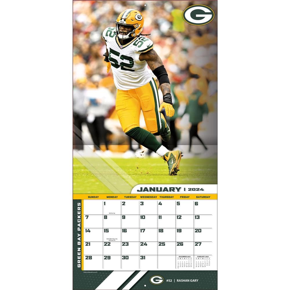 NFL Green Bay Packers 2024 Mini Calendar  product image