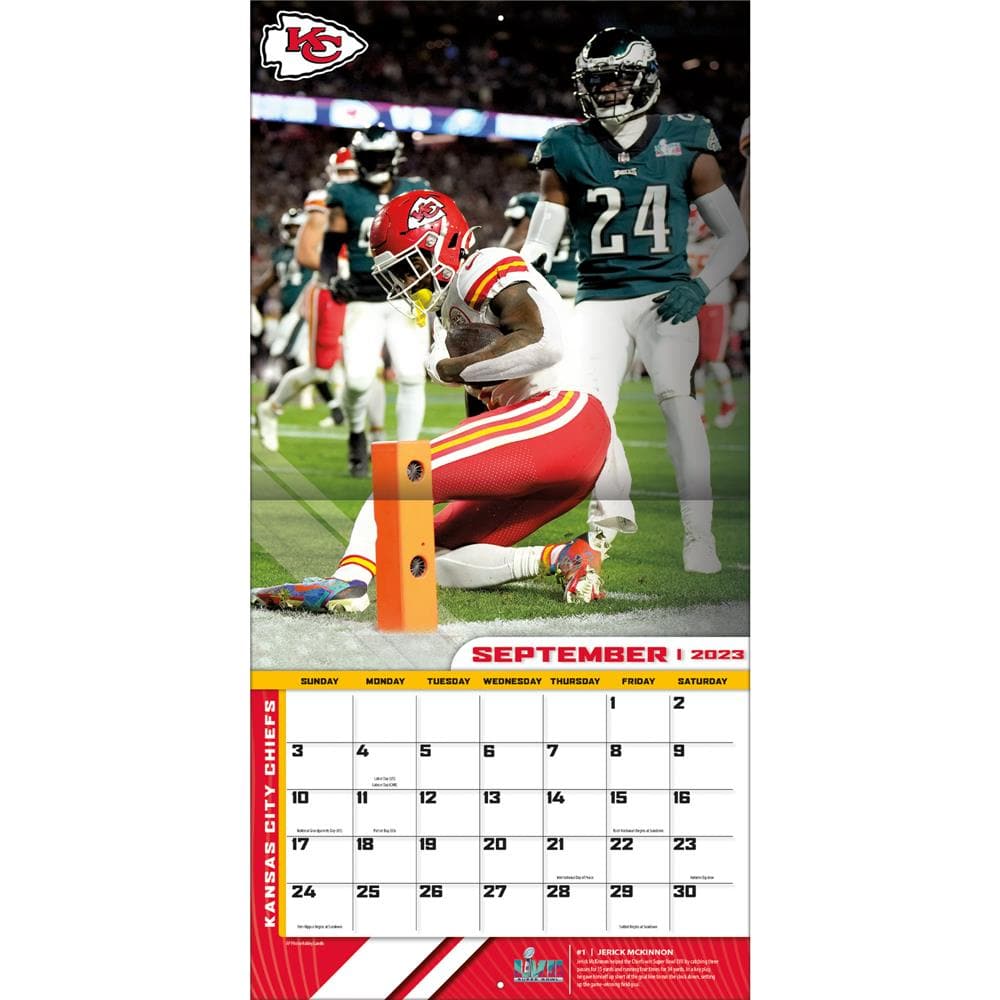 NFL Kansas City Chiefs 2024 Mini Calendar  product image