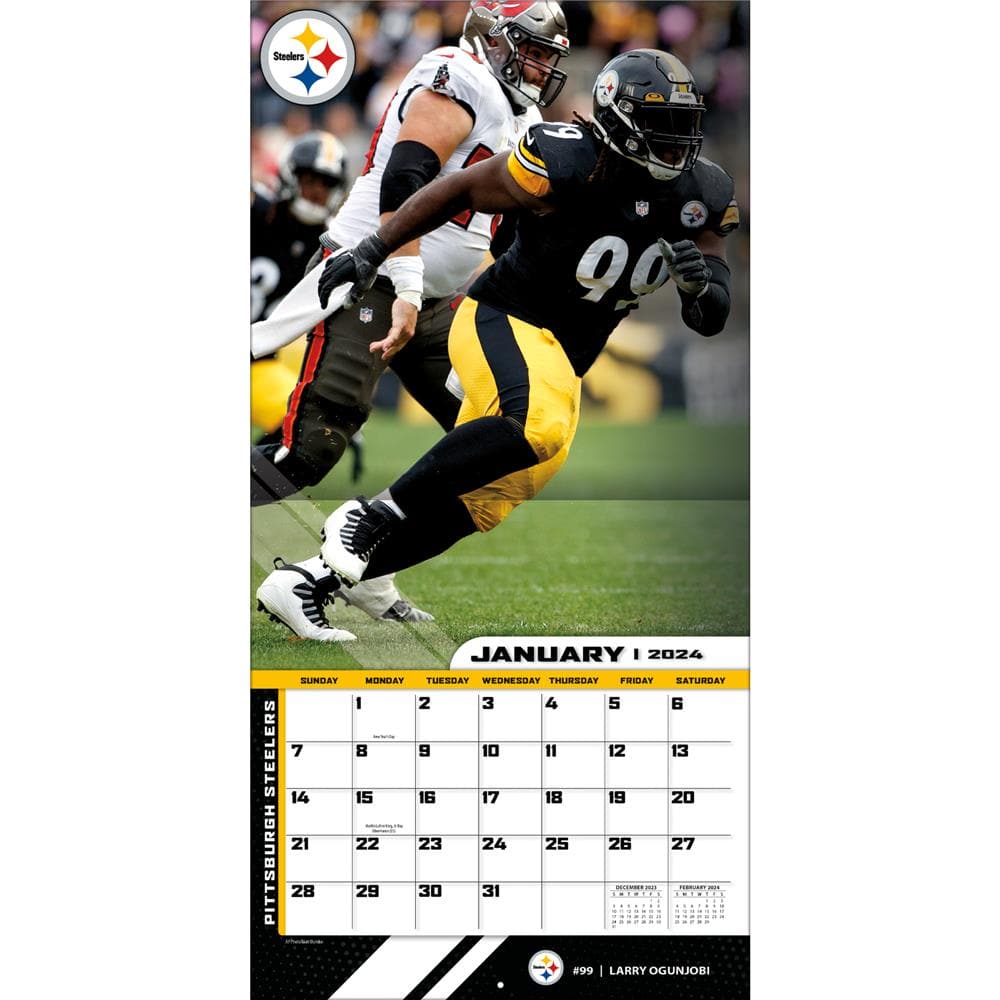 NFL Pittsburgh Steelers 2024 Mini Calendar  product image