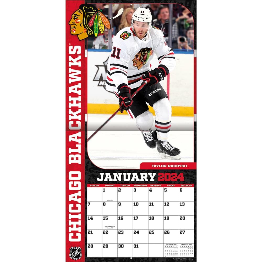 NHL Chicago Blackhawks 2024 Mini Calendar  product image