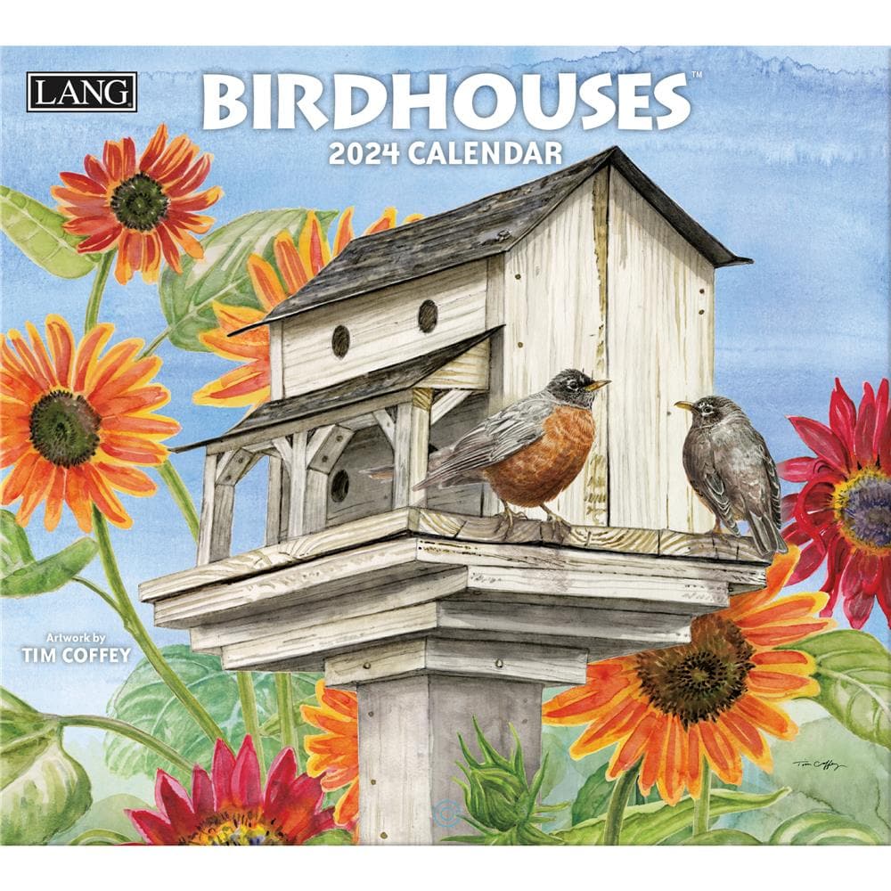 Birdhouses 2024 Wall Calendar - Online Exclusive product image