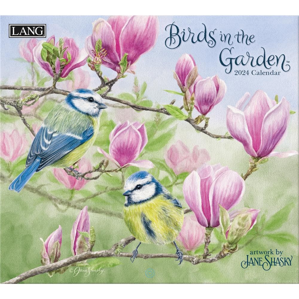 Birds In The Garden 2024 Wall Calendar - Online Exclusive product image