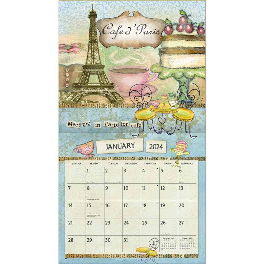 Color My World 2024 Wall Calendar product image