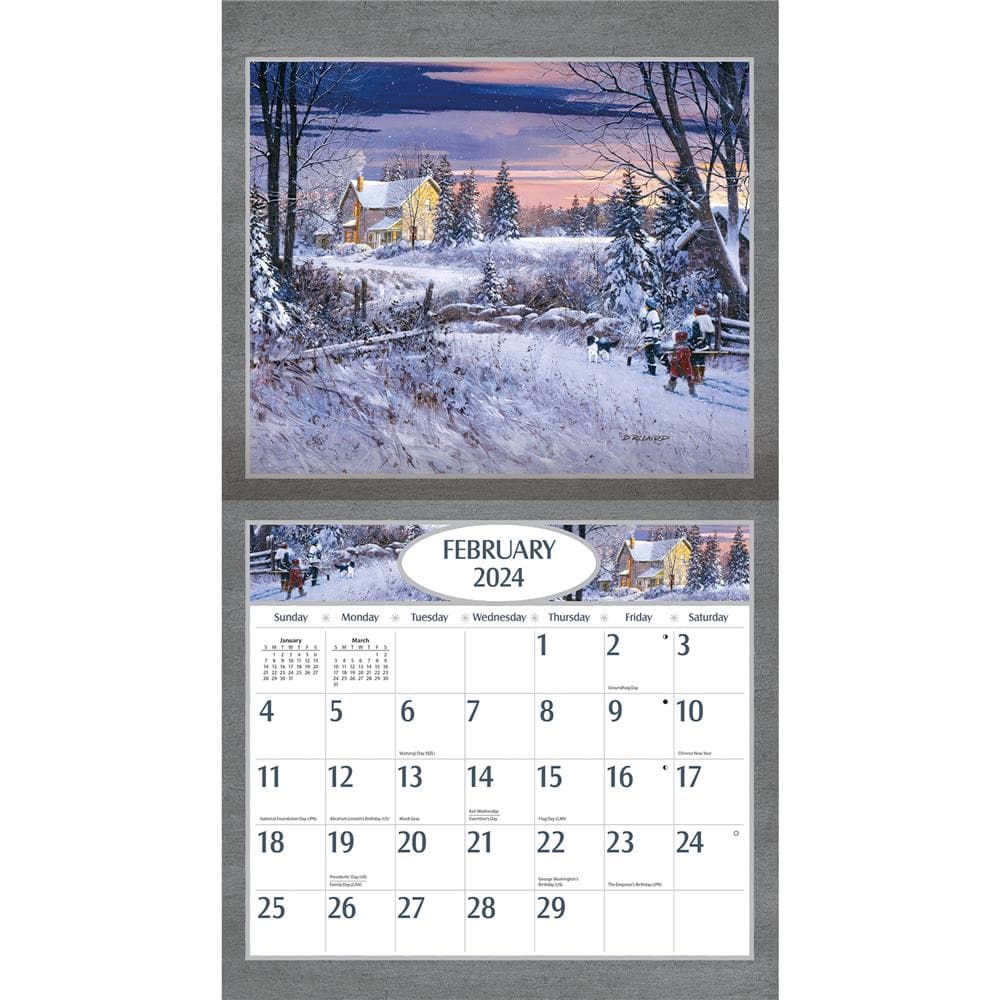 Hockey Hockey Hockey 2024 Wall Calendar product image