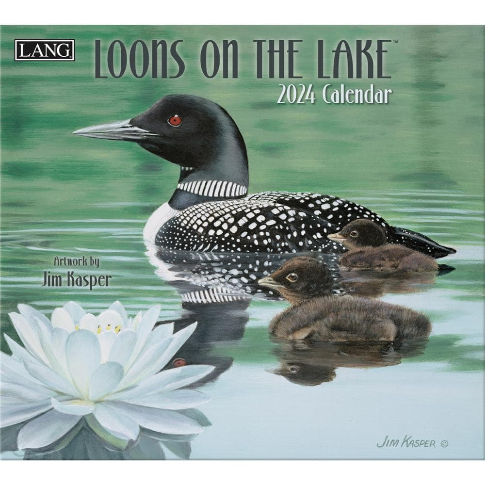 Loons On The Lake 2024 Wall Calendar product image