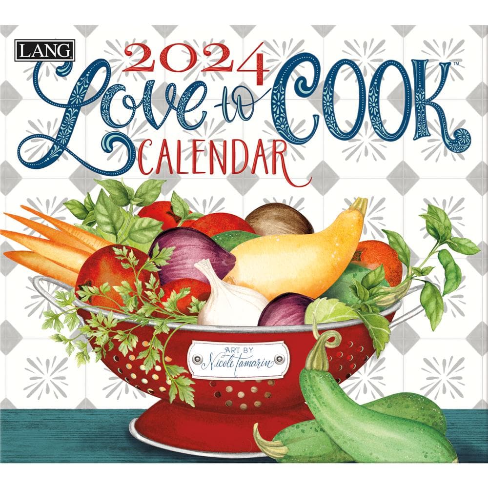 Love To Cook 2024 Wall Calendar product image