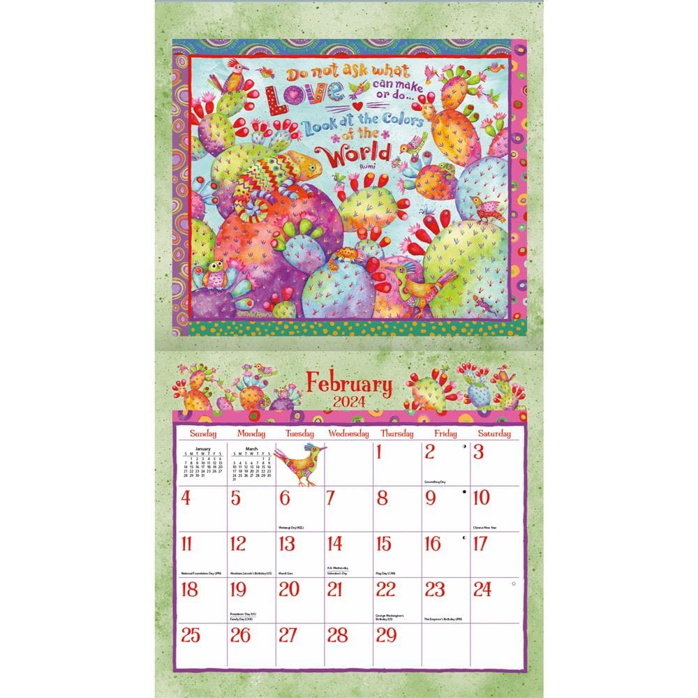 Simple Inspirations 2024 Wall Calendar product image