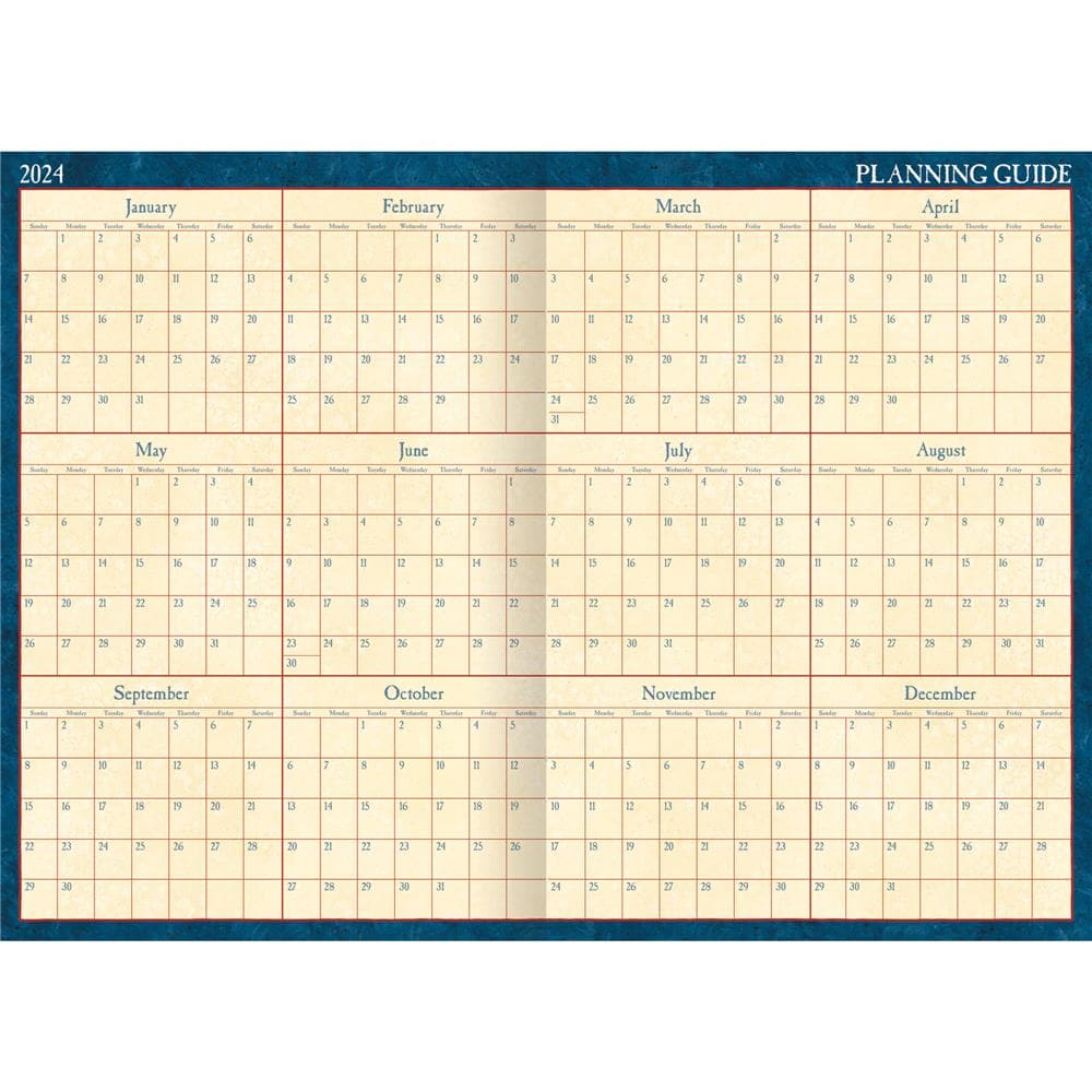 Heart and Home 2024 Monthly Pocket Planner Calendar product image