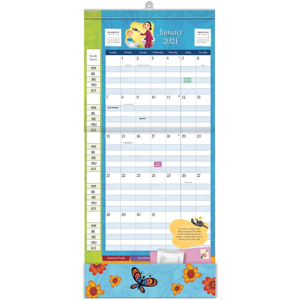 Moms 2024 Plan It Wall Calendar product image